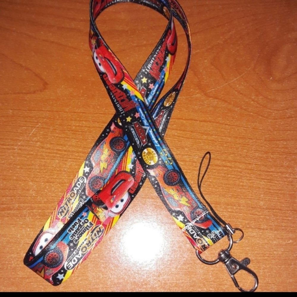 2 Disney Pixar Cars MC Queen Combo 1 Lanyards - Picture 6 of 9